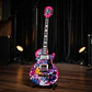 Guitarra Eléctrica Infantil Micrófono Diadema Hk-9178b - Miniatura 12