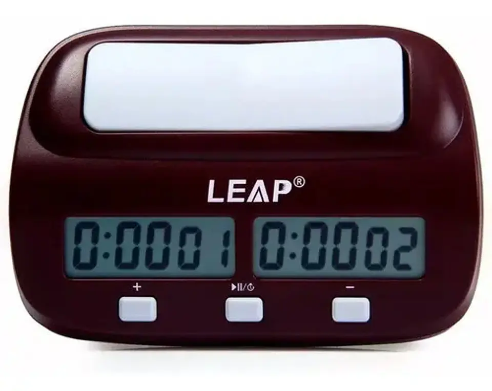 Reloj Ajedrez Digital Profesional Temporizador Juego De Mesa Leap Delay 1