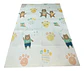 Tapete De Gateo Didactico Para Bebe Doblar 118cmx178cm - Miniatura 13