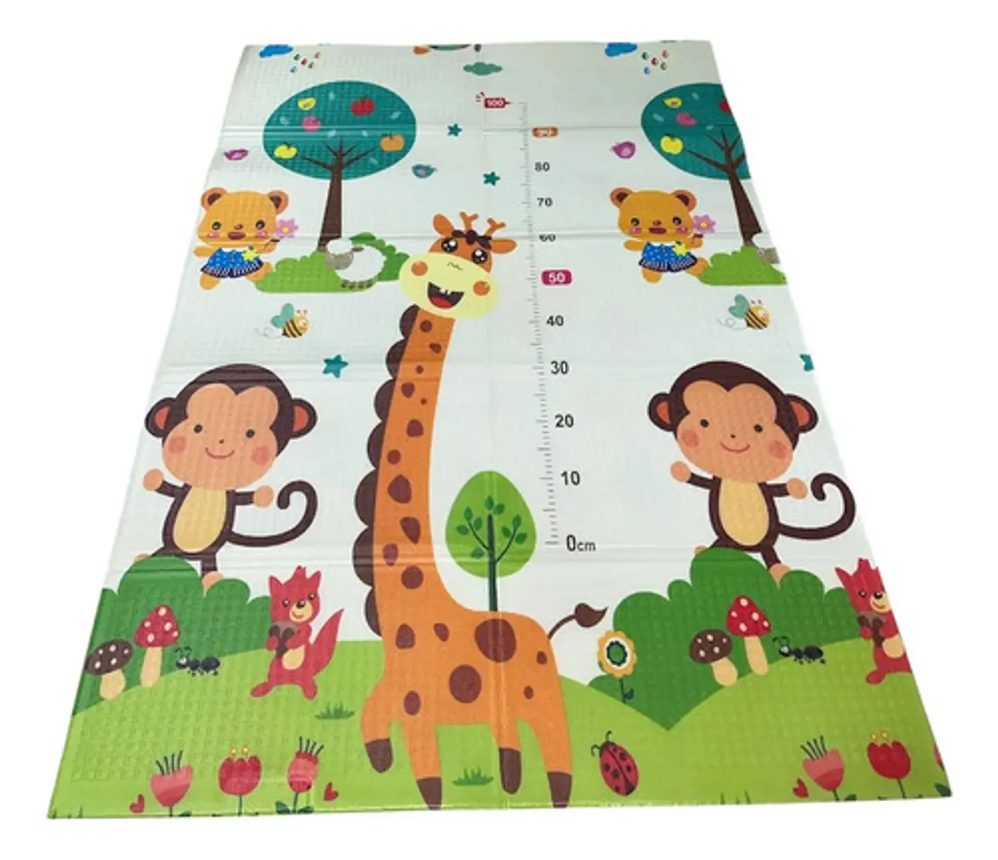 Tapete De Gateo Didactico Para Bebe Doblar 118cmx178cm 22