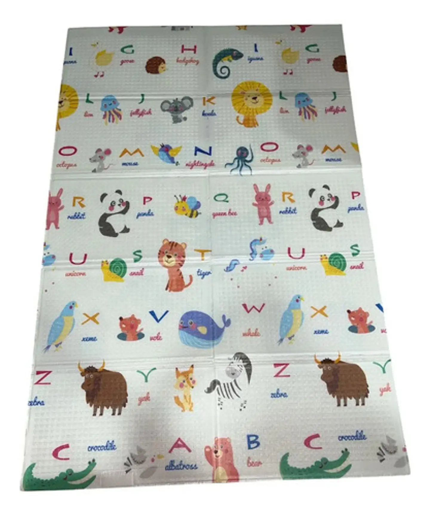Tapete De Gateo Didactico Para Bebe Doblar 118cmx178cm 25