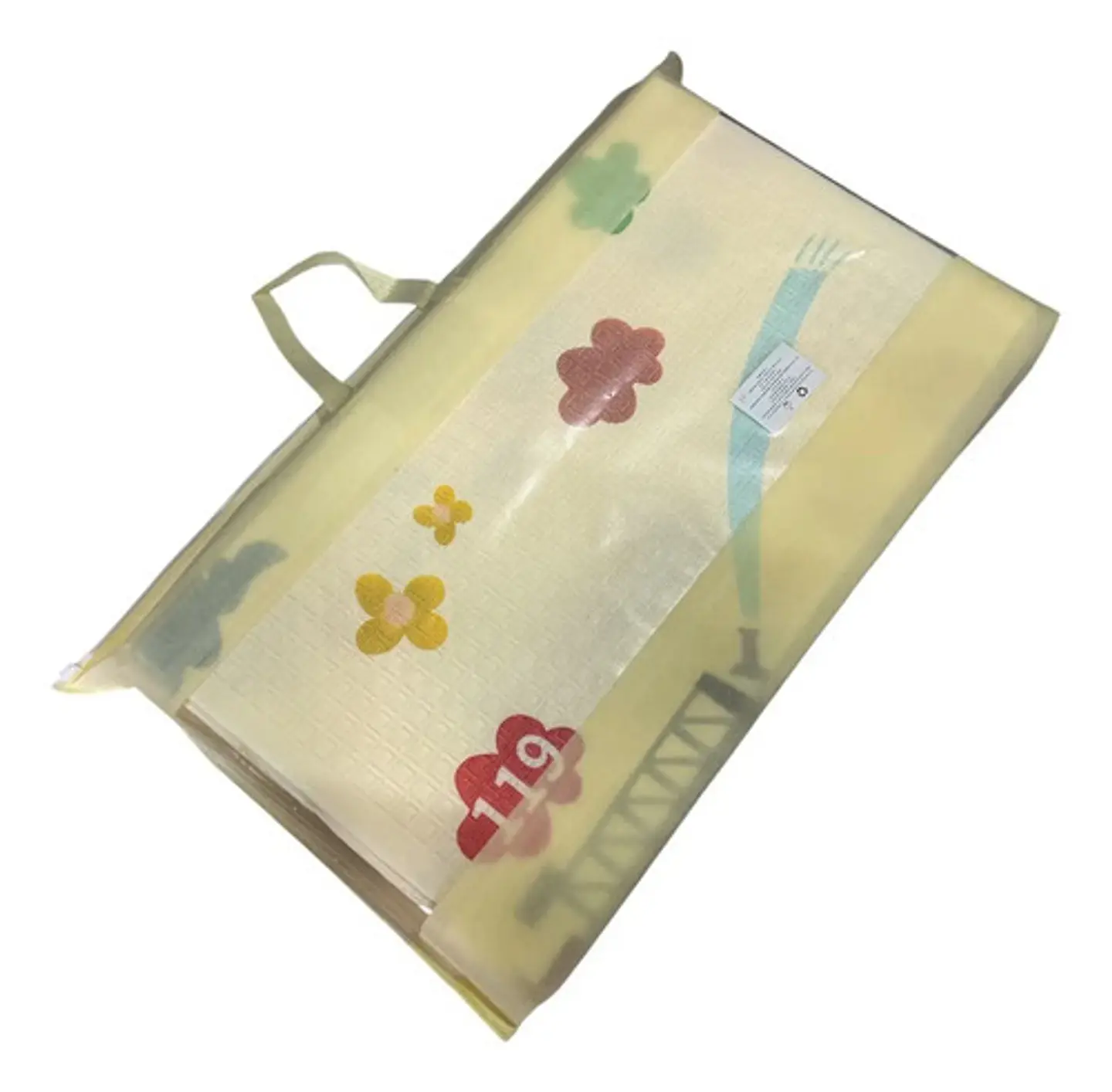 Tapete De Gateo Didactico Para Bebe Doblar 118cmx178cm 27