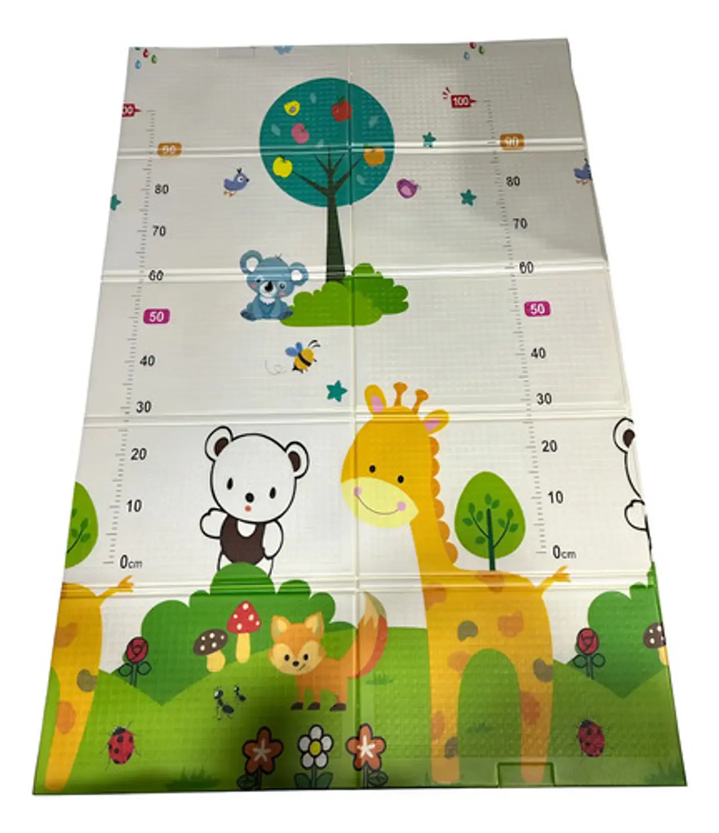 Tapete De Gateo Didactico Para Bebe Doblar 118cmx178cm 40