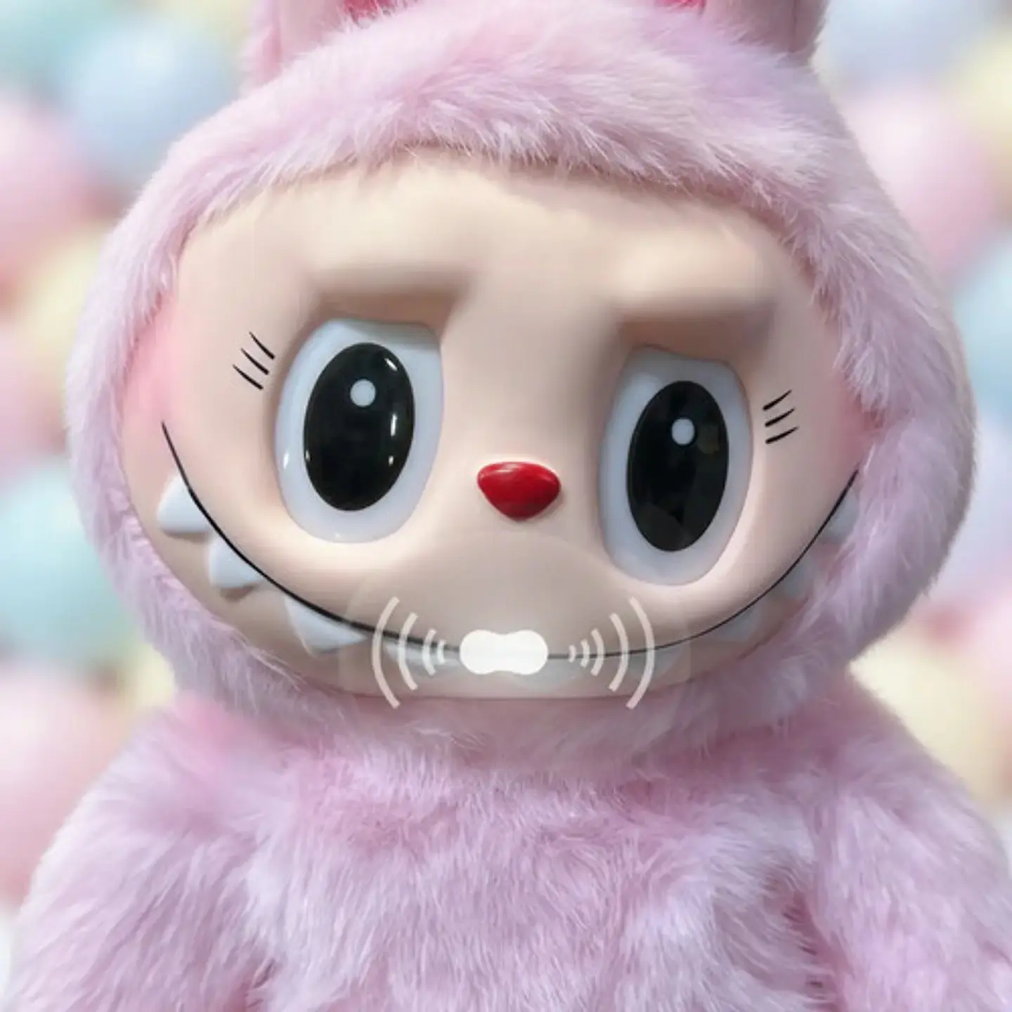 Peluche Labubu La Bubu Movimiento 36cm Interactivo Graba Voz 2