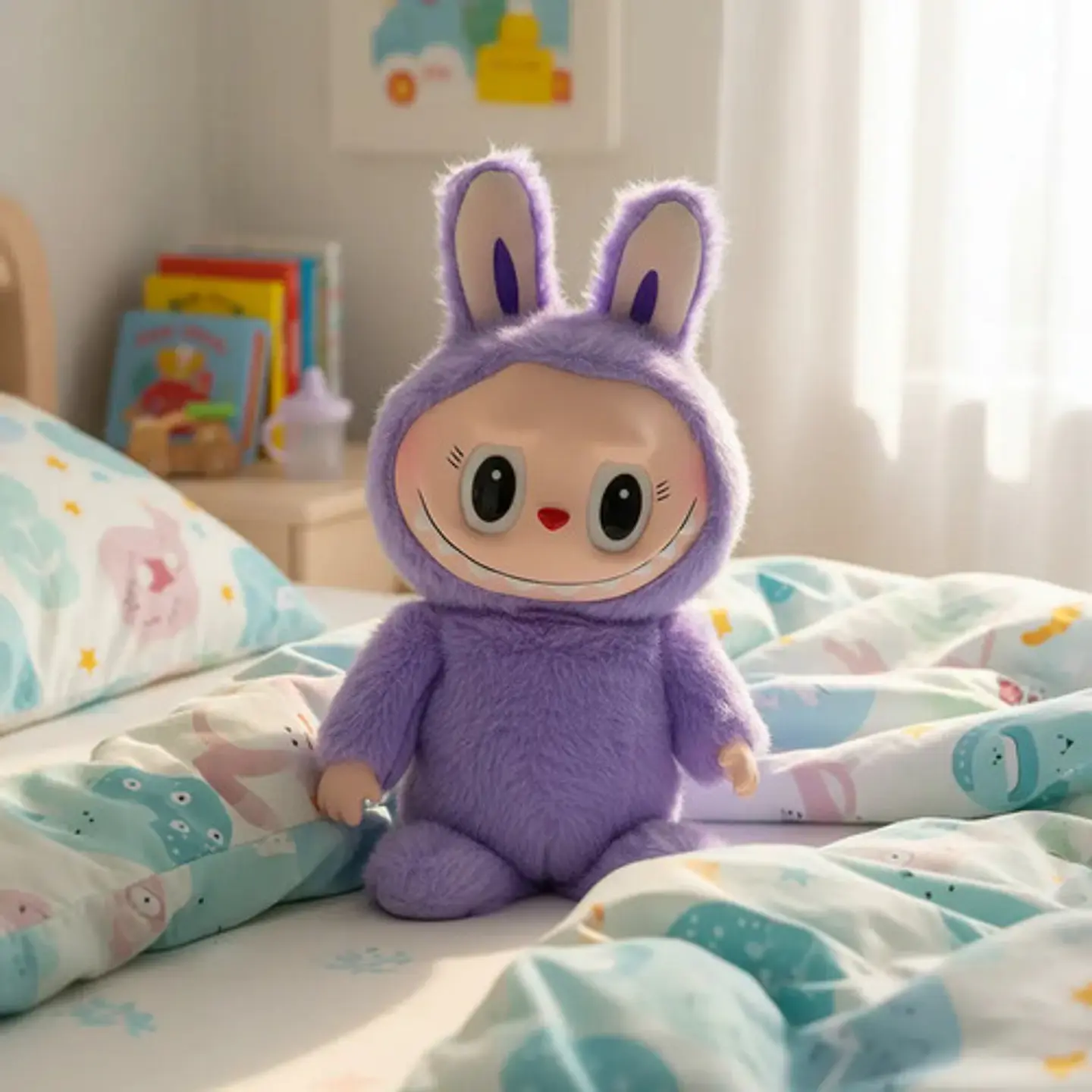Peluche Labubu La Bubu Movimiento 36cm Interactivo Graba Voz 15