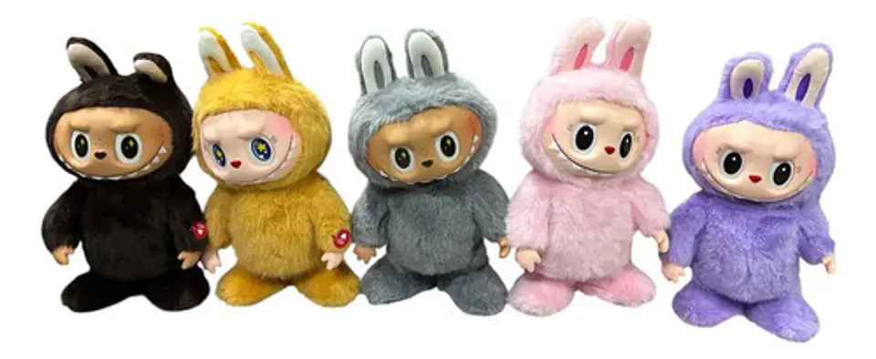 Peluche Labubu La Bubu Movimiento 36cm Interactivo Graba Voz 20