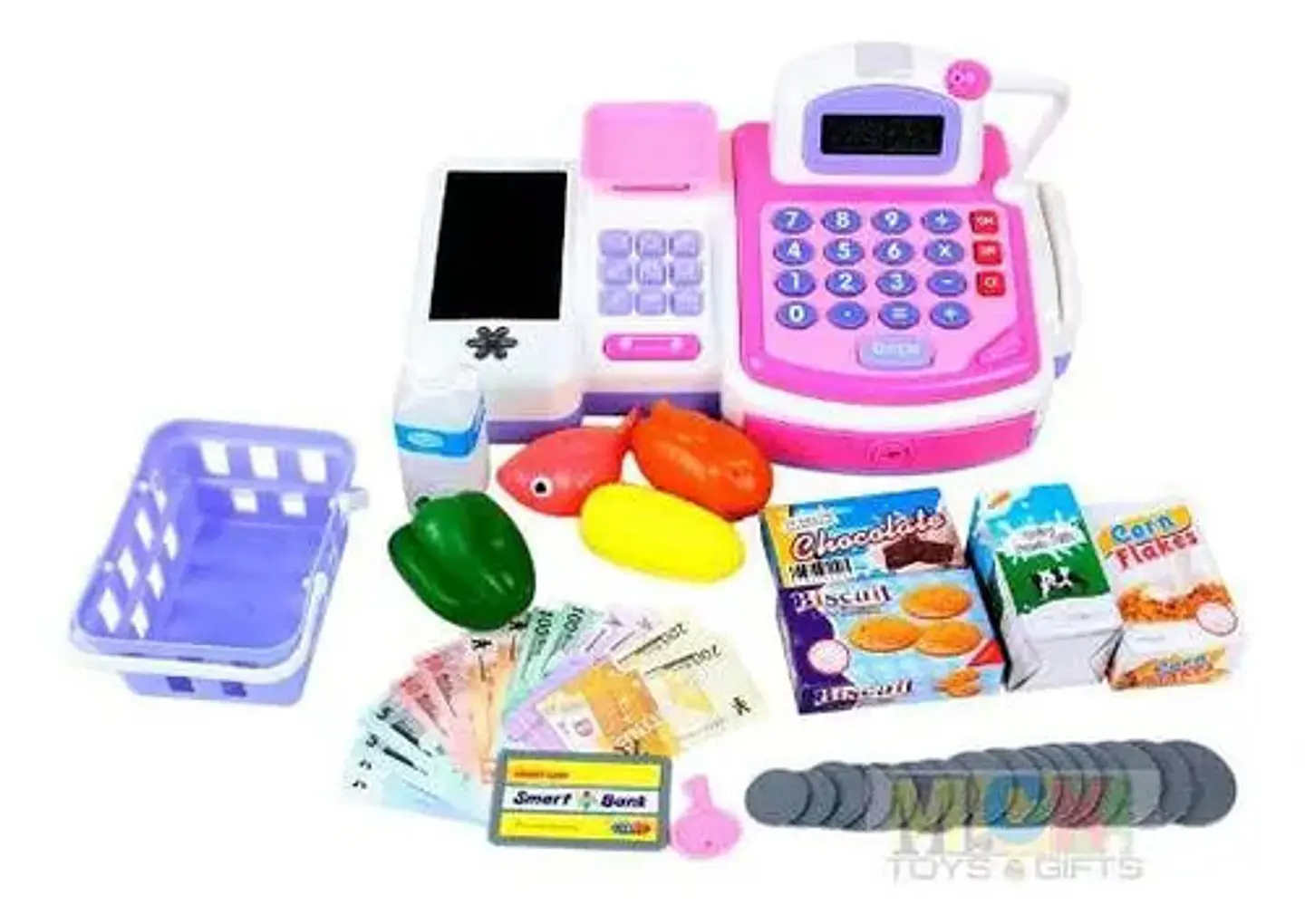 Caja Registradora Juguete Gida S.a.s Con Calculadora Banda Sonido Niños 6v 2