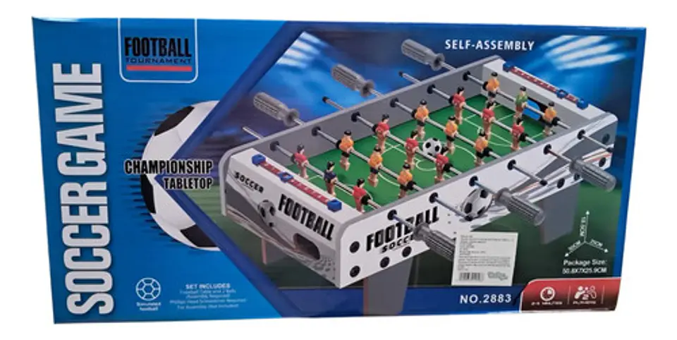 Juego Futbolin Pequeño Madera Juego Futbol Niños Cancha 4