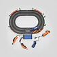 Pista Eléctrica 180cm Circuito Velocidad 2 Carros 3 En 1 Negro - Miniatura 8