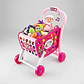 Supermercado Carrito Frutas Juguete Sonido 008-903 Rosa - Miniatura 1