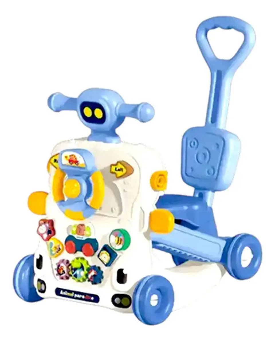 Andador Caminador Scooter Bebé Musical Multifuncional 6 En 1 1