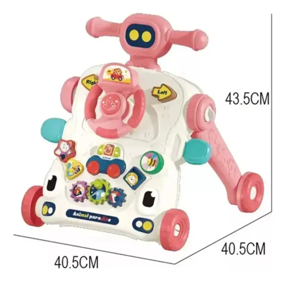 Andador Caminador Scooter Bebé Musical Multifuncional 6 En 1 7