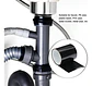 Cinta Adhesiva Impermeable Negra 10cm X 1.5m Fugas Titan Tap - Miniatura 6