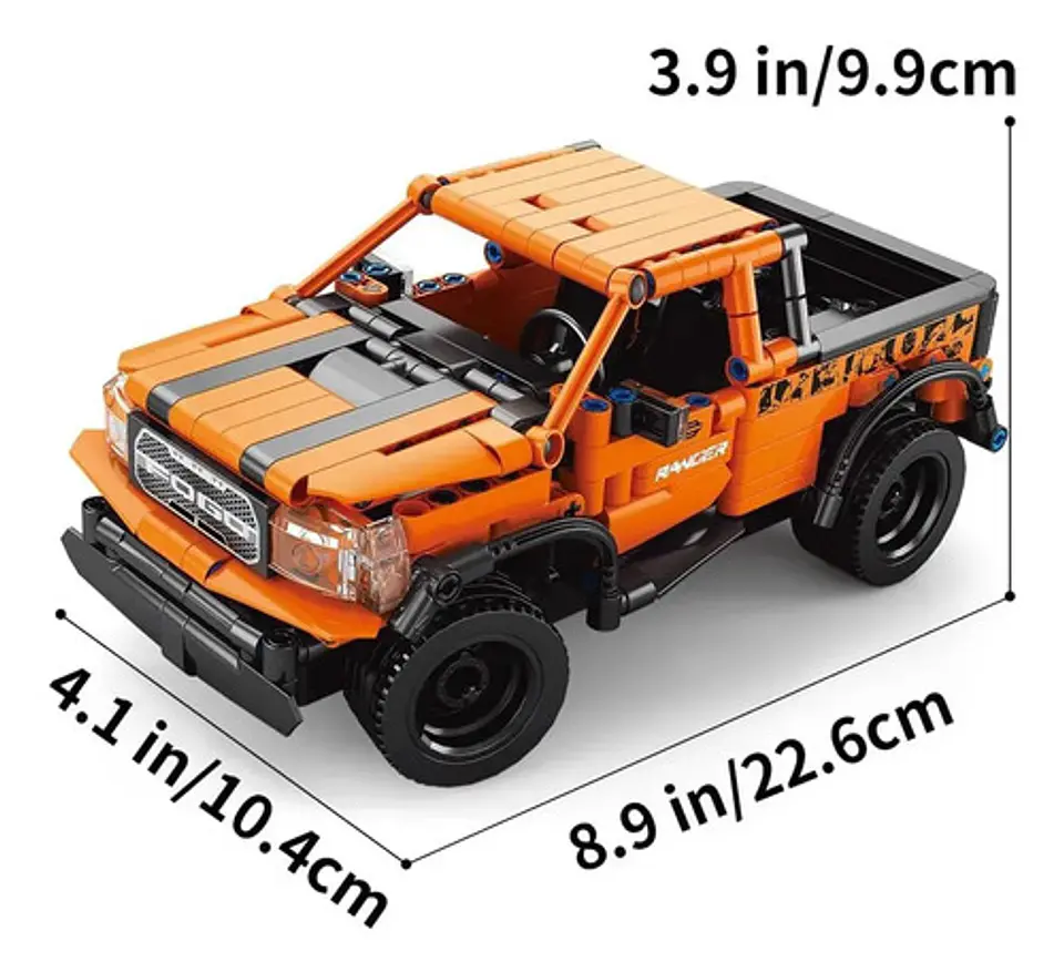 Carro De Carreras Deportivo Para Armar Tipo Bloques Technic 3