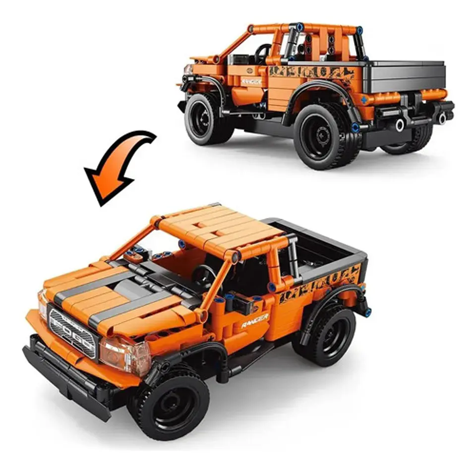 Carro De Carreras Deportivo Para Armar Tipo Bloques Technic 5