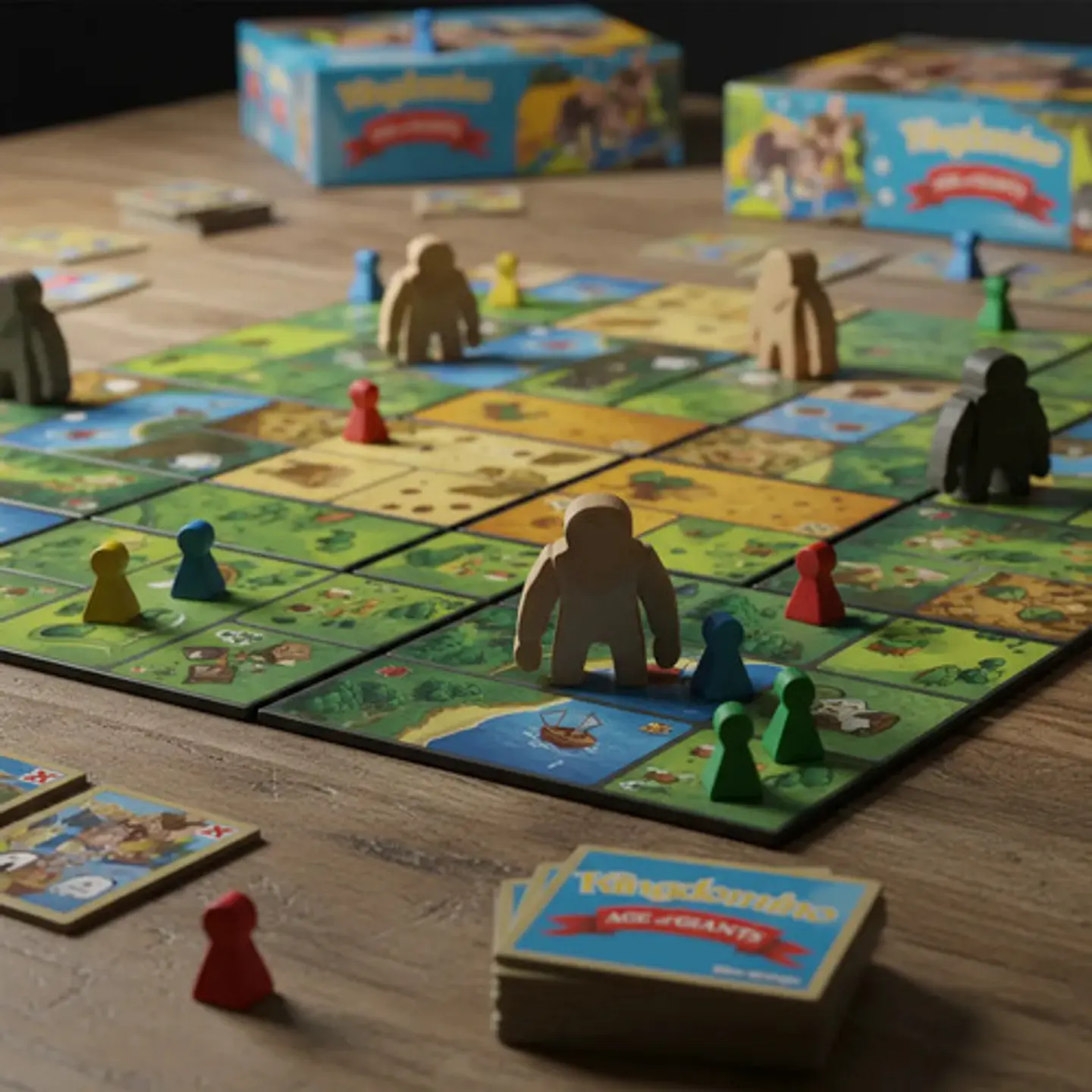 Kingdomino: Age Of Giants Juego De Mesa Blue Orange 07901 5