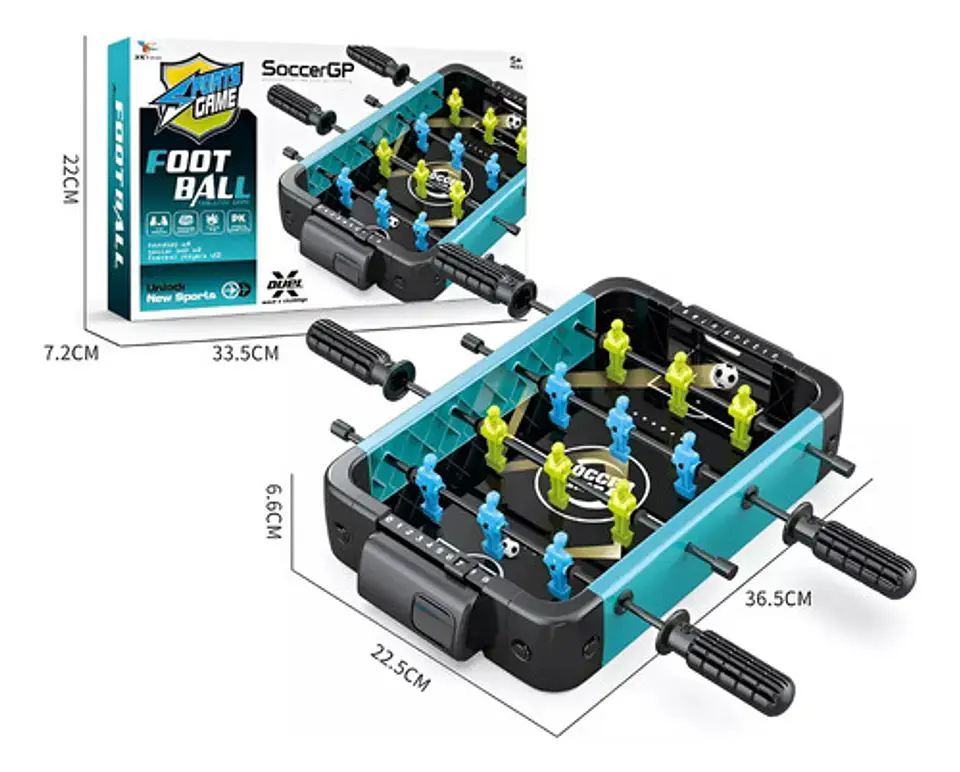 Juego De Mesa Portatil Futbolito,futbol De Mesa Pequeño 3