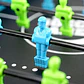 Juego De Mesa Portatil Futbolito,futbol De Mesa Pequeño - Miniatura 7