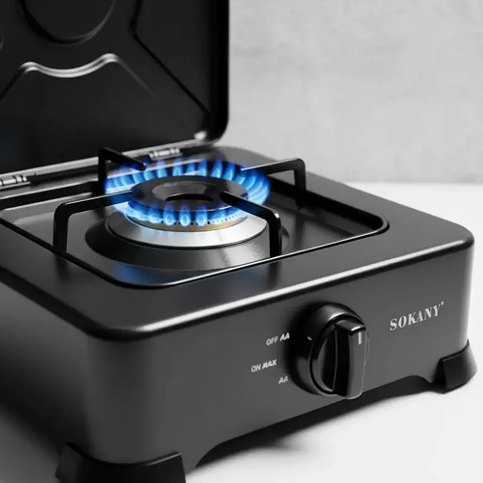 Estufa Portátil A Gas Sokany Sk-07005 1 Puesto Maleta 4