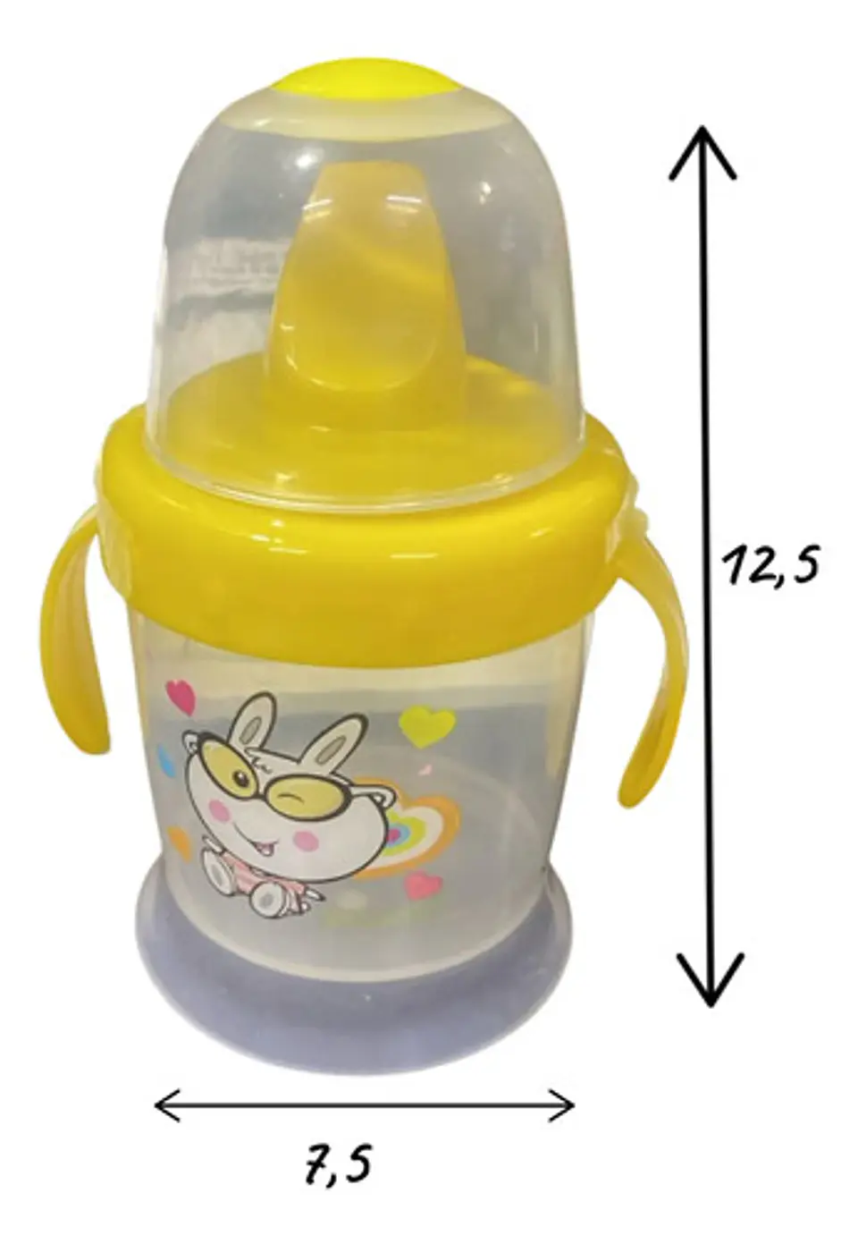 Vaso Tetero Infantil Boquilla De Plastico Vaso Entrenador 2