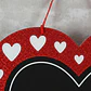 Letrero Pizarra Corazón Amor Y Amistad 34cm - Miniatura 4