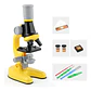 Microscopio Infantil Educativo Con Accesorios Steam Ciencia Color Amarillo - Miniatura 2