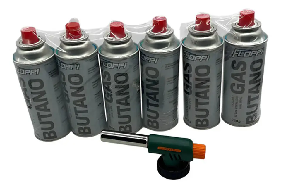 Antorcha Soplete  6 Tanque Butano Gratinar Soldar Reposteria 1