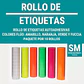 Rollo Etiquetadora 5500 O 6600 Paquete 10 Rollos Rutulo - Miniatura 5