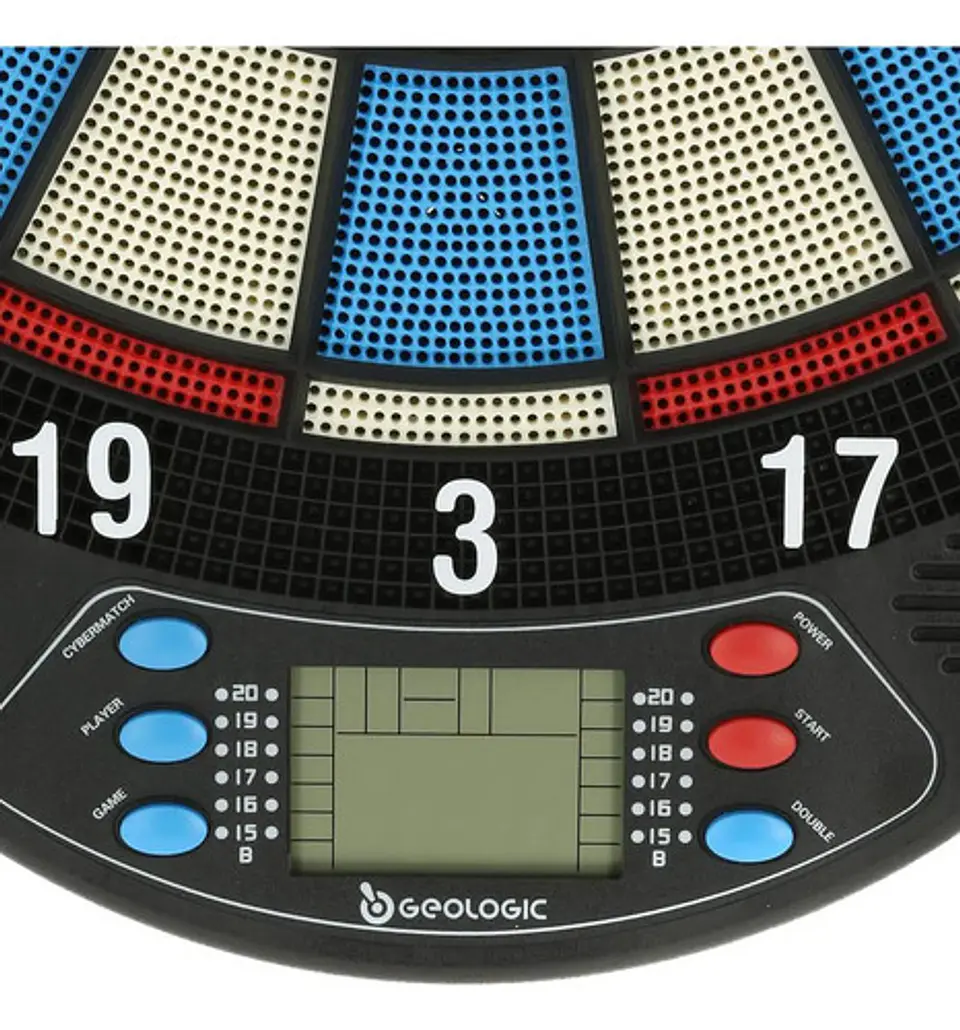 Juego De Dardos Electrónicos Con Pantalla Lcd Geologic Ed110 6