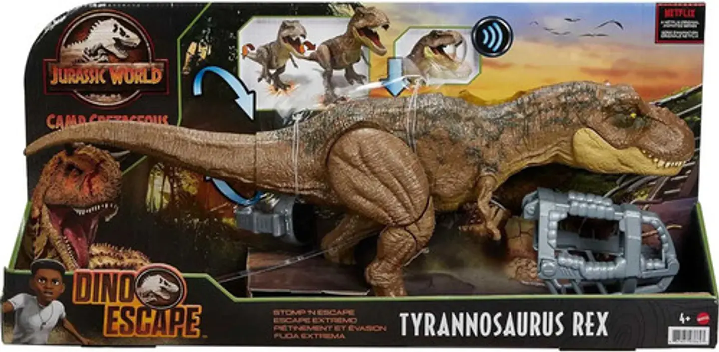 Tyranosaurio Rex Jurassic World Camp Cretaceous Mattelgwd67  9