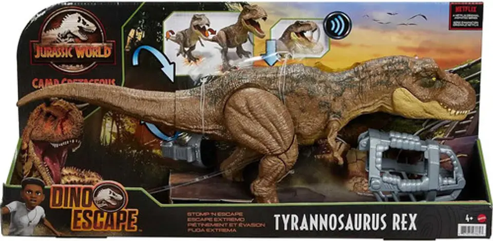 Tyranosaurio Rex Jurassic World Camp Cretaceous Mattelgwd67  9