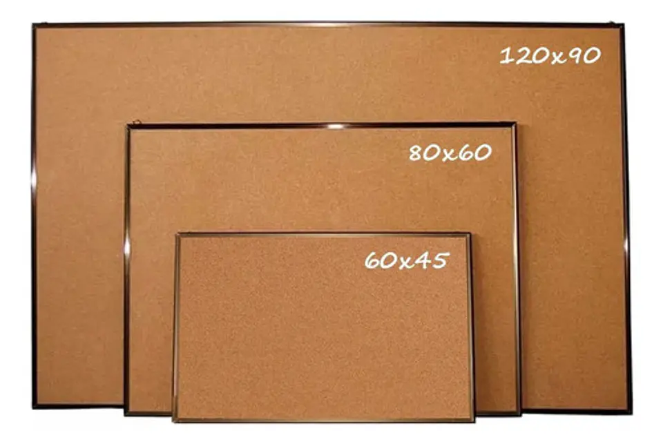 Tablero Aluminio Corcho 90 X 120 Grande Recordatorio 2