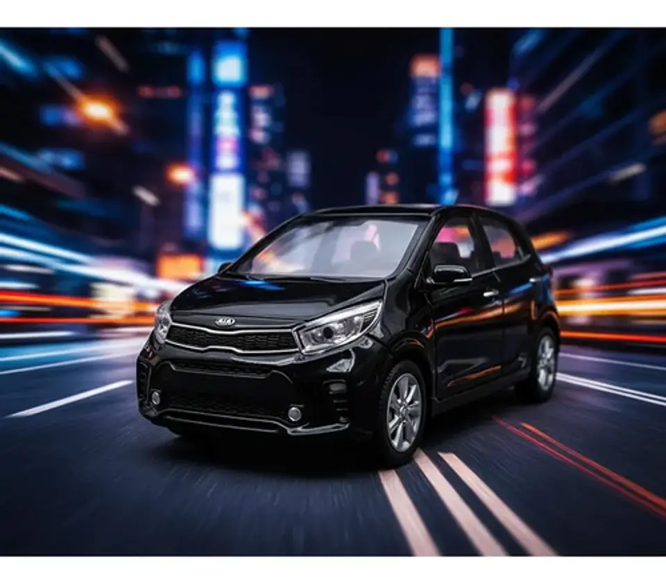 Carro A Escala Kia Picanto Metálico 1:36 Colección 4