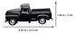 Camioneta Chevrolet 3100 Clásica 1950 Escala 1:32 Colección - Miniatura 3