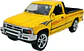 Camioneta Toyota Hilux A Escala 1:36 De Colección Metálica - Miniatura 1