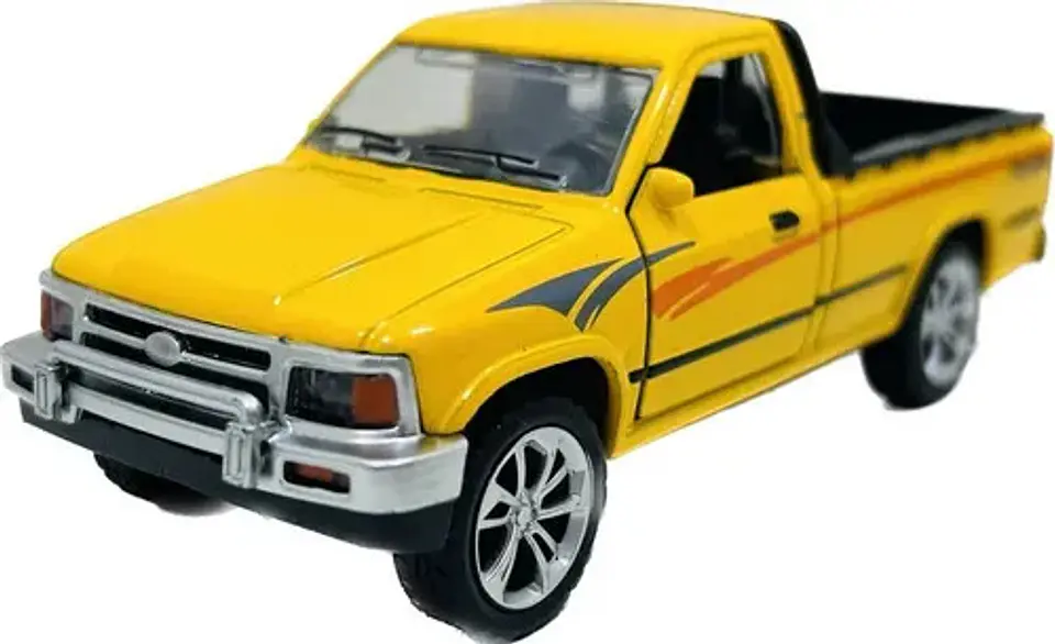 Camioneta Toyota Hilux A Escala 1:36 De Colección Metálica 1