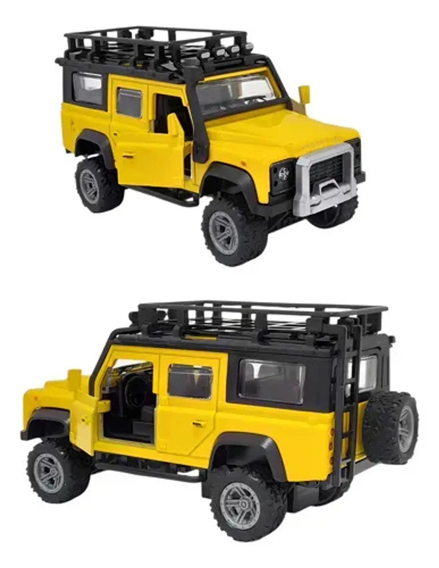 Camioneta Land Rover Defender Escala 1:36 Colección Parrilla 1