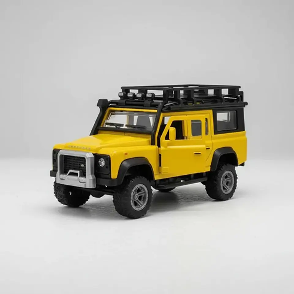 Camioneta Land Rover Defender Escala 1:36 Colección Parrilla 5
