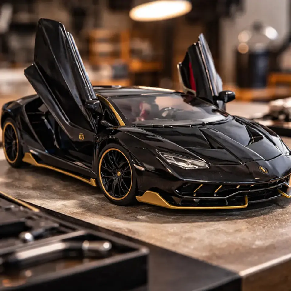 Carro Escala 1:24 Lamborghini Centenario Colección Metálico 1