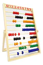Ábaco En Madera 30cm Con Base Números Didácticos Ref. Sz-050 - Miniatura 2