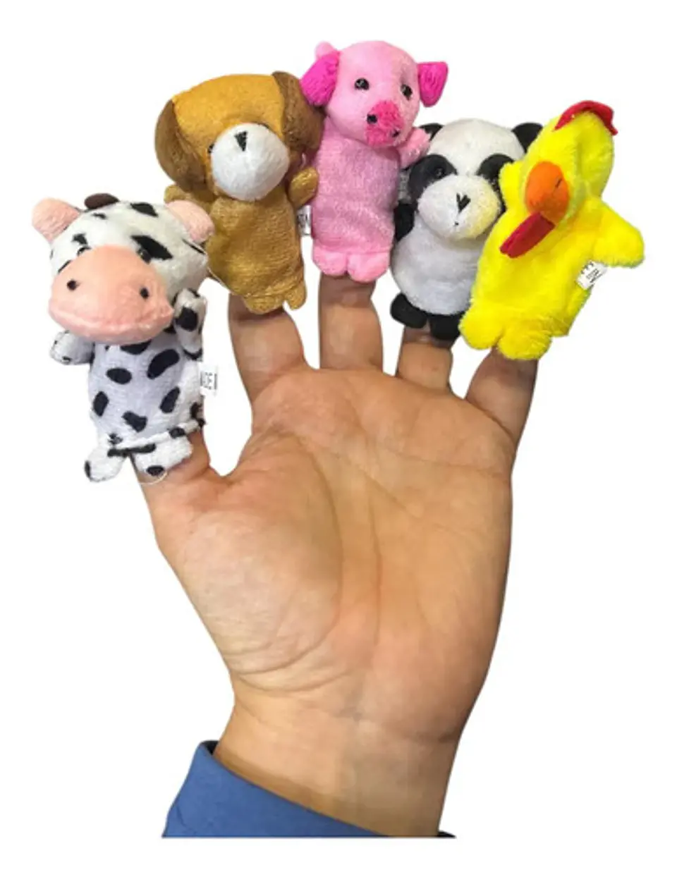 Dedo Animal Títeres X 10 Und Marionetas C1-1565 Dedos 3