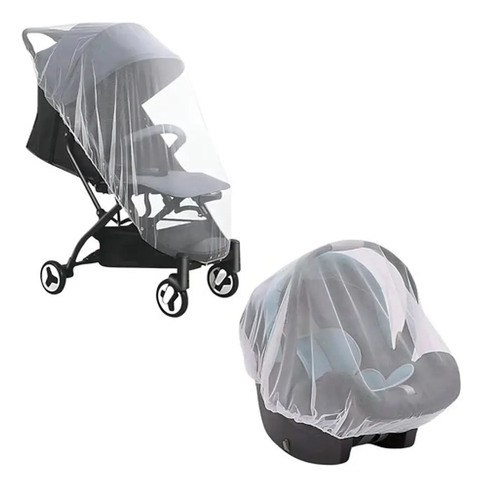 Genérica Bebes Mosquitero Para Coche 2022 De Paseo 2