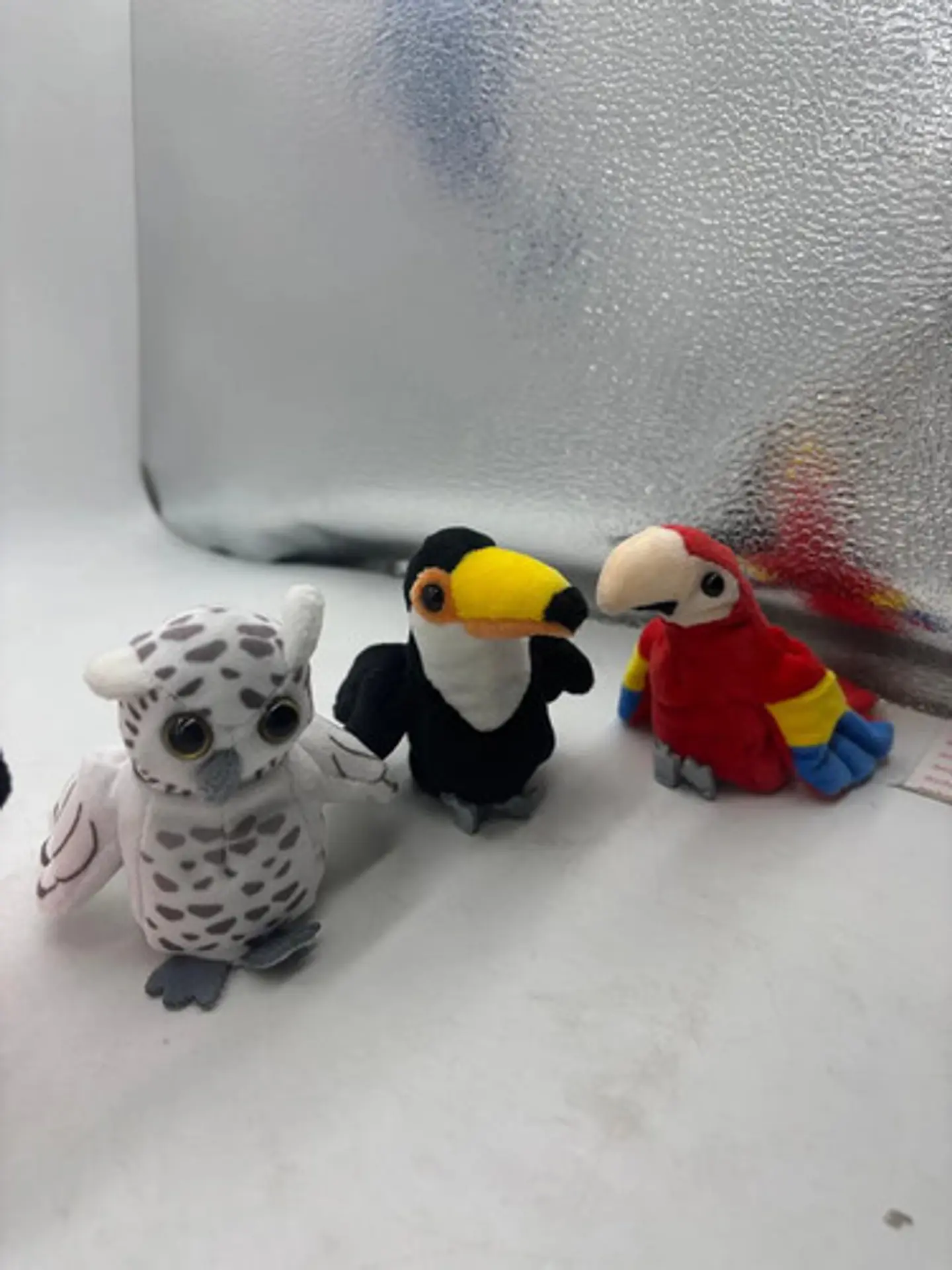 Titeres De Dedo Animales Aves Pajaros X 6 Und Pavo Buho 7