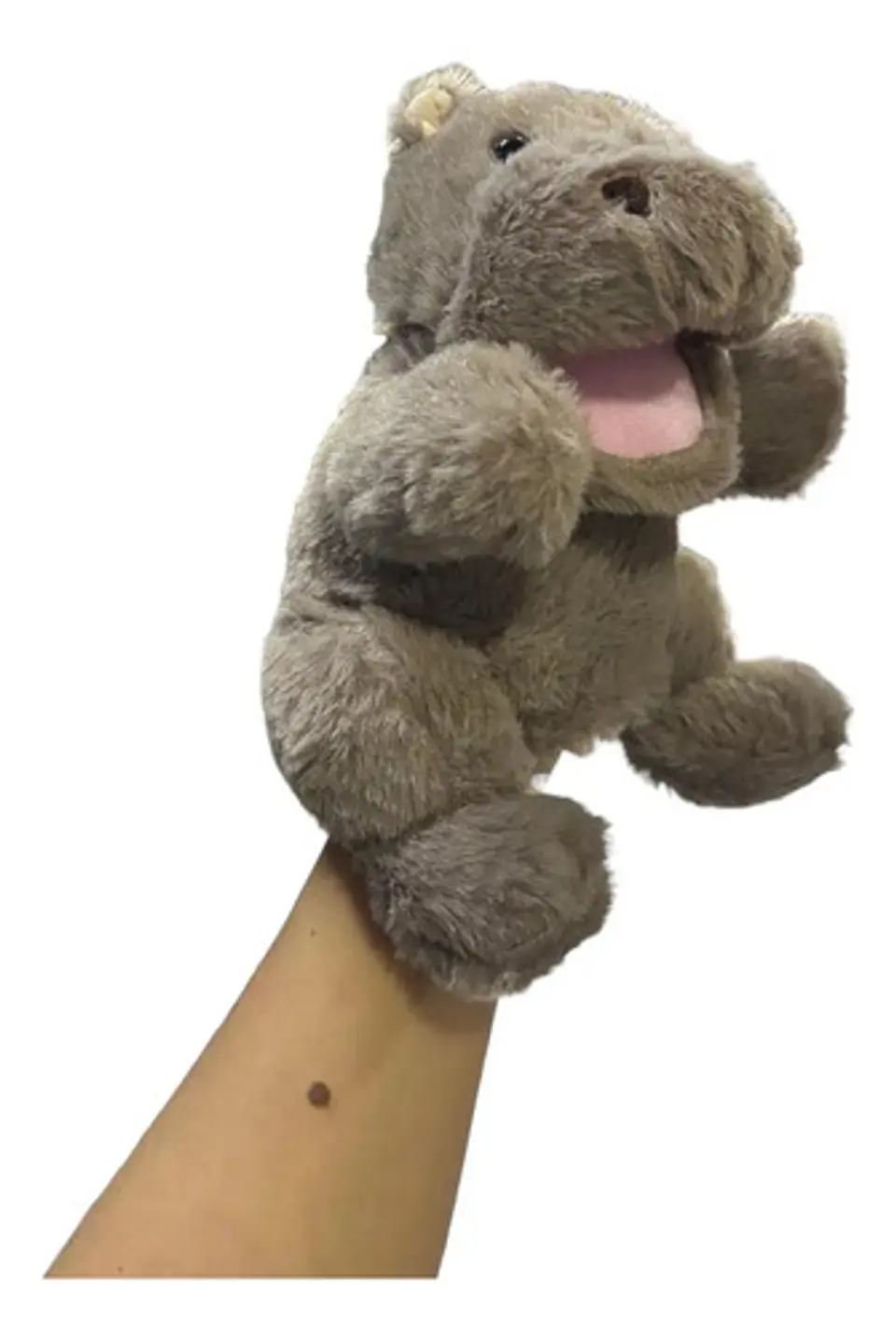 Peluche Títeres De Mano Animales Variados Perro Oso Cebra 2