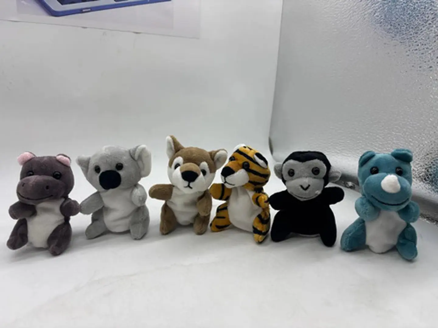 Títeres  Dedo Animales Variado Colección Selva   X 6und 5