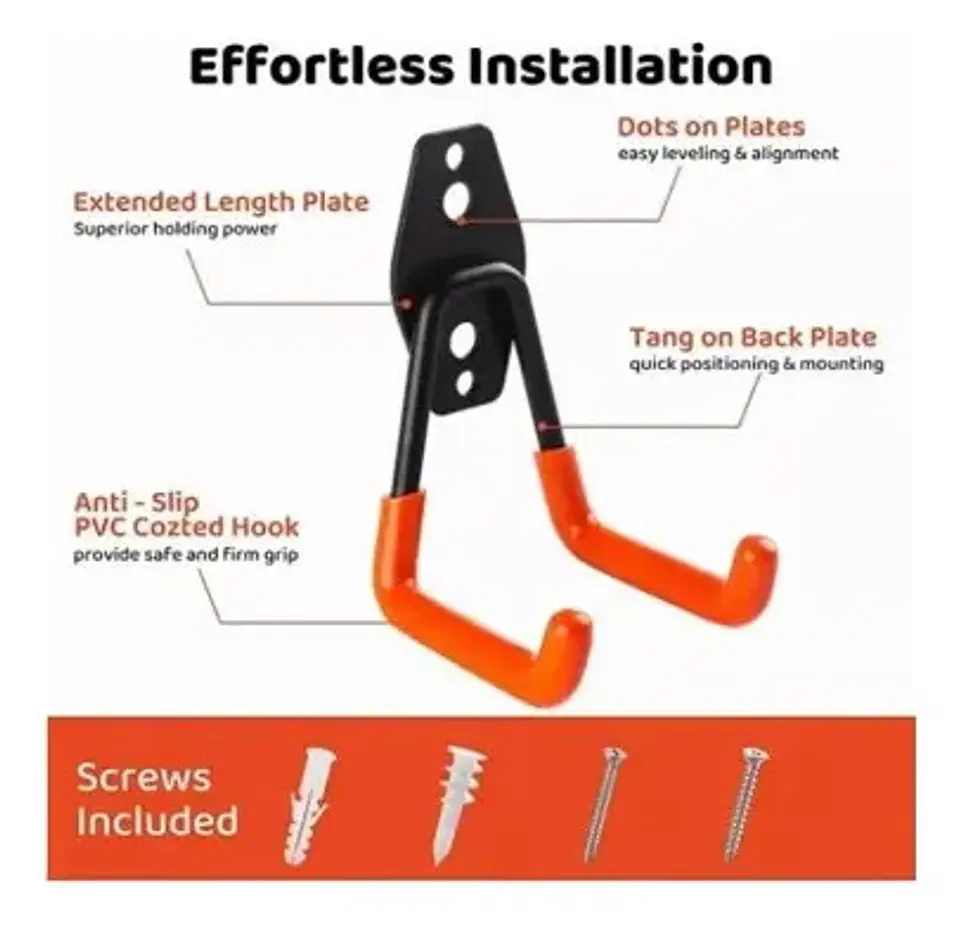 Gancho Pared De Almacenamiento Multiusos Soporte Duramax 3