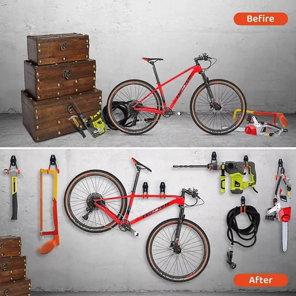 Gancho Pared De Almacenamiento Multiusos Soporte Duramax 6