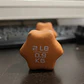 Pesa Mancuerna 2 Libras Recubrimiento Vinilo Azul - Miniatura 4