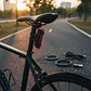 Luz Trasera Portátil Recargable Por Usb Para Bicicleta Cloud Red - Miniatura 1