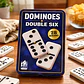 Juego De Mesa Dominó Doble Seis 28 Fichas Estuche Metálico - Miniatura 3